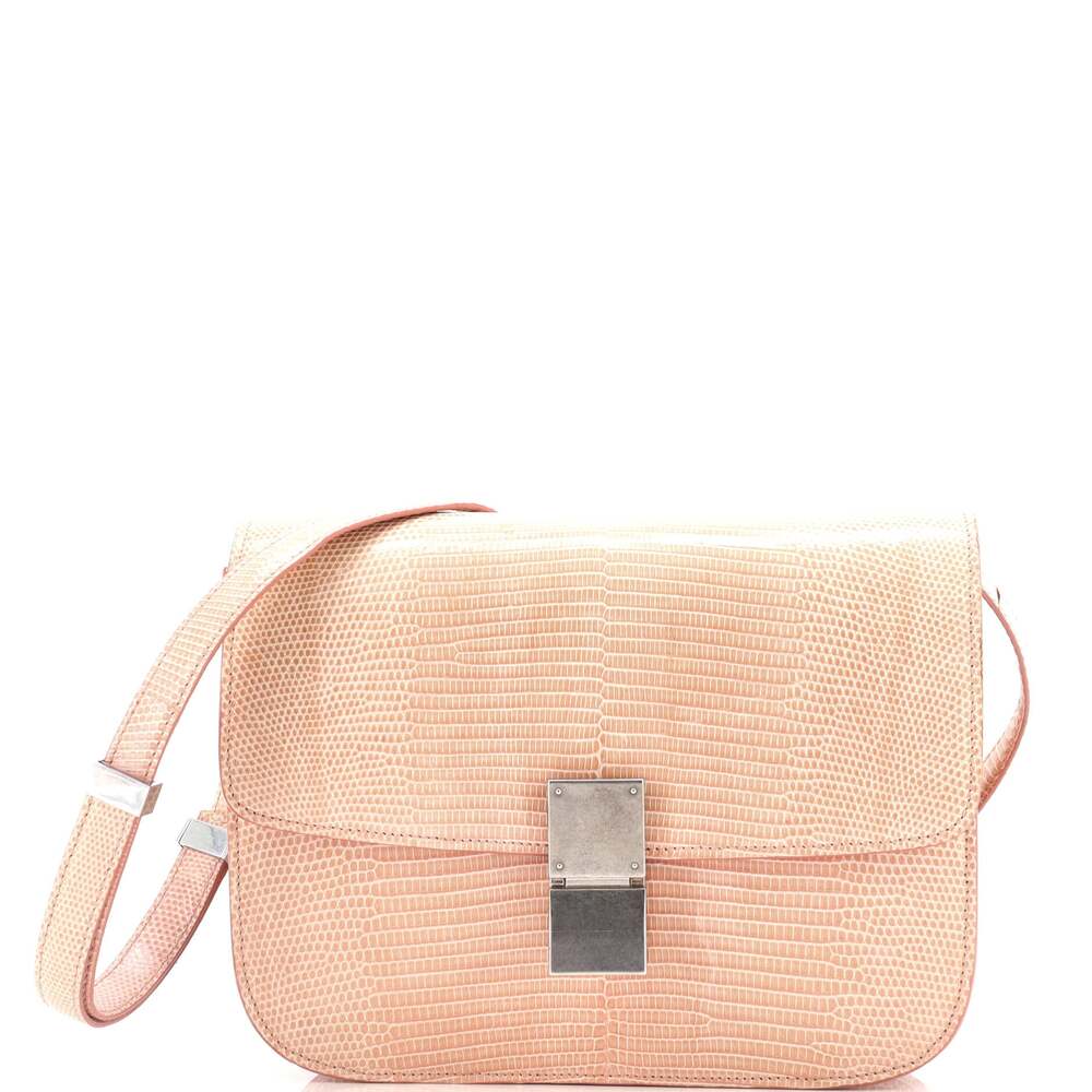 Celine Classic Box Bag Lizard Medium #231504C19B